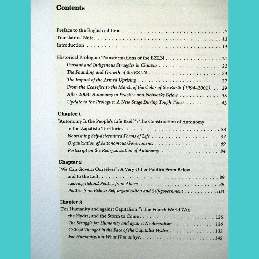 Book -  The Zapatista Experience: Rebellion, Resistance, and Autonomy - Picture 2 of 13